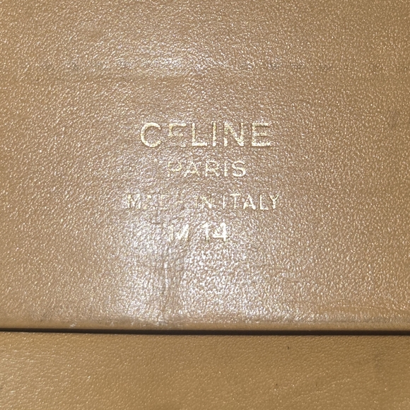 *REHAB* Vintage Celine Macadam Long Wallet With A Gaguchi Clasp - Picture 14 of 14